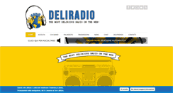 Desktop Screenshot of deliradio.it