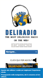 Mobile Screenshot of deliradio.it